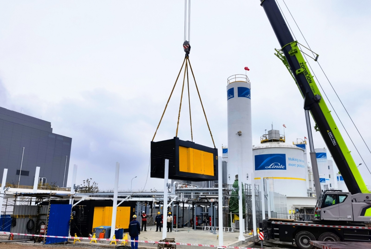 孚恩租賃-無油空壓機租賃項目現場圖4